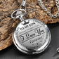 🔥 Vintage Quartz Pocket Chain Watch