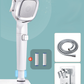 4-mode Handheld Pressurized Shower Head with Pause Switch