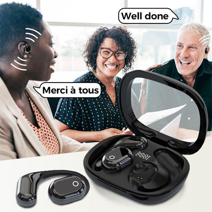 🎧Nieuwjaarsspecial - 50% KORTING🔥AI-spraakvertaling Bluetooth-oordopjes