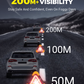 🔥2025 New Arrival🔥3-IN-1 Solar Emergency Triangle Warning Light at the Roadside