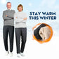🎁Kış Sıcak 🔥Unisex Termal Jogging Pantolonu