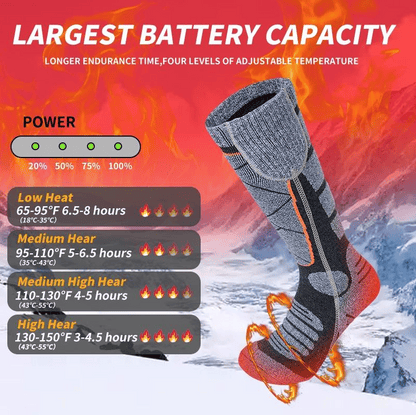 🔥Hot Sale 50% OFF🔥Rechargeable Heated Socks for Men & Women