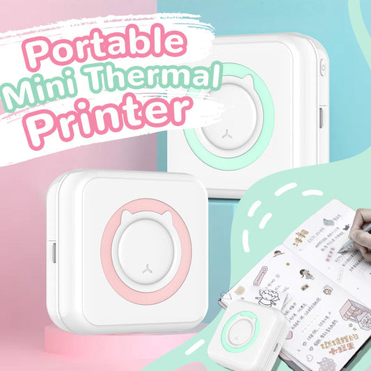 🔥Vroege kerstuitverkoop 80% korting🔥【Print altijd en overal】Best verkochte draagbare mini thermische printer