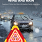 🔥2025 New Arrival🔥3-IN-1 Solar Emergency Triangle Warning Light at the Roadside