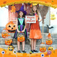 🔥🍬🎃 Halloween Favor Bags Transparent Pumpkin Sealed Pouches🎁