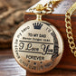 🔥 Vintage Quartz Pocket Chain Watch