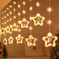 🔥Kerstuitverkoop🔥🎄Feestelijke Cascade Kerst LED Lichtsnoer🎄