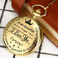 🔥 Vintage Quartz Pocket Chain Watch