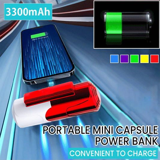 ⚡Lightning connector🔋Ultra-compact fast-charging powerbank