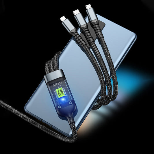 Cábla luminous luminous 3-i-1 Super tapaidh