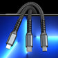 Cábla luminous luminous 3-i-1 Super tapaidh