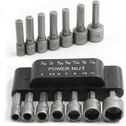 🔥55% OFF🧰Power Nut Driver Drill Bit Set