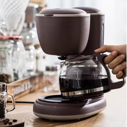 （🔥%49 İndirim Sıcak Satış）☕Ev İçin Kompakt Yarı Otomatik Kahve Makinesi