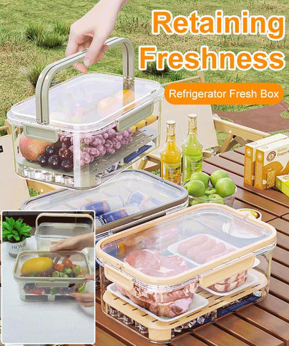 🥗Refrigerador portátil para mantener la frescura