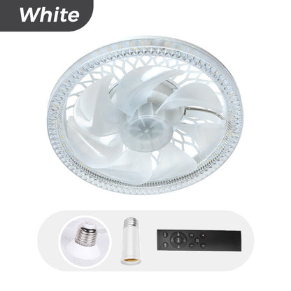 🔥58% Off Hot Sale 🚀2-in-1 Mute Adjustable Fan Light with Remote Control