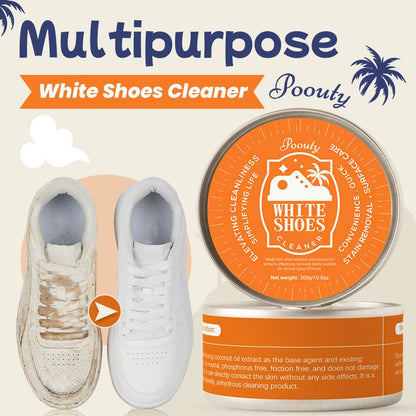 🌟Koop meer, krijg meer gratis!🌟Multifunctionele wasvrije reiniger voor witte schoenen