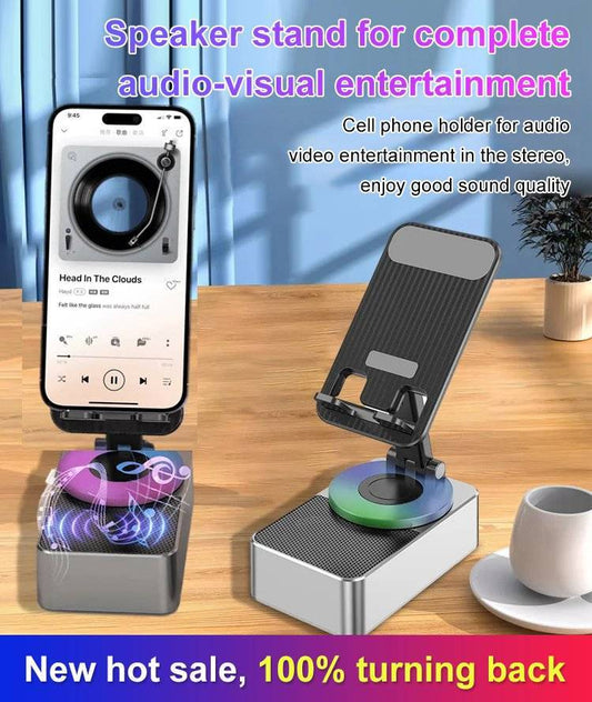 🔥 Díol te 49% DE THALAMH🔥Sealbhóir Fón Cumhachta Fuaime Bluetooth🎵🔋Le haghaidh fóin phóca agus táibléad
