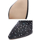 🎅Lascaine Nollag 50% -🎁Buataisí Thar an nGlún le Diamaint Bhréige Lonracha do Mhná👠