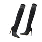 🎅Lascaine Nollag 50% -🎁Buataisí Thar an nGlún le Diamaint Bhréige Lonracha do Mhná👠