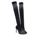 🎅Lascaine Nollag 50% -🎁Buataisí Thar an nGlún le Diamaint Bhréige Lonracha do Mhná👠