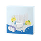 Tweekleurige toiletreinigingsmiddel
