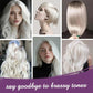 💜💇‍♀️Ceannaigh Tuilleadh, Faigh Tuilleadh🎁 Masc Gruaige Corcra Ceiratin - Glasálann Dath &amp; Neodraíonn Toin Phráis &amp; Bhuí do Ghruaig Fionn Liath Airgid
