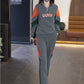 [Geschenk voor vrouwen] Dames 2 -delige sets uit de lange mouwen sets - Half Zip Sweatshirts & Heatpants