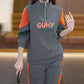 [Geschenk voor vrouwen] Dames 2 -delige sets uit de lange mouwen sets - Half Zip Sweatshirts & Heatpants