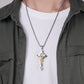 🙏  🙏Halskette mit Anhänger „St. Benedict“ mit Schutzkreuz und Kraft