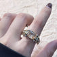 🎁Vente chaude🔥Bague large et robuste en zircone vintage