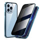 🎁Hot Sale 50% KORTING⏳iPhone-hoesje met magneet King Apple Peep Proof Dobbeltsidet glas metalen magneet Beskyttelsesetui