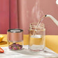 Premium Double Wall Tea & Water Separation glassflaske