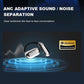 Earbuds cluaise Bluetooth le crúcaí cluaise