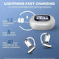 Earbuds cluaise Bluetooth le crúcaí cluaise