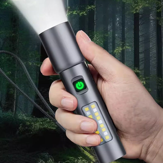 🔥Osta 2, saat 1 ilmaiseksi🔥Erittäin kirkas zoomattava taskulamppu
