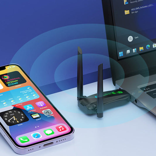 Enrutador WiFi inalámbrico USB de doble banda gratuito de 5G de conductor (50% de descuento)