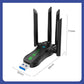 Enrutador WiFi inalámbrico USB de doble banda gratuito de 5G de conductor (50% de descuento)