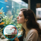 Limpiador de vidrio de peces Eva en forma de ballena Eva （50% de descuento)