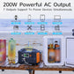 ⏳Tijdelijke special⚡200W draagbaar energiestation met display