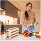 Automatic Rolling Egg Holder for Fridge