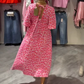 🏖️Summer Cool Deal 50% OFF!!🎀Women's V-Neck Printed Dress