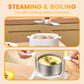 Mini Multi-Functional Egg Cooker Set with Smart Touch Panel