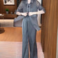 🌟 Women's 3-Piece Shirt Jacket, Vest & Pants Set – Versatile for Office/Daily, Slim-Fit & Effortless Chic