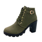 Women's Sole Chunky Heel Boots（50% OFF）