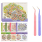 12 Sets DIY 3D Sticker Scene Collection Book