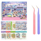 12 Sets DIY 3D Sticker Scene Collection Book