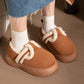 Women's Warm Closed-back Slippers