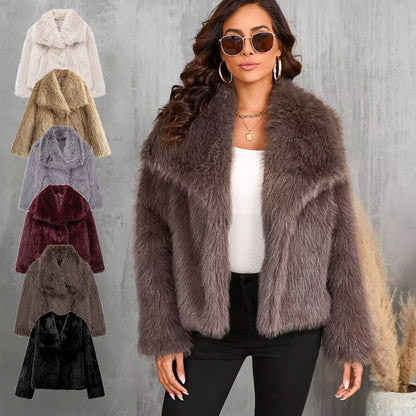 💥Women's Fluffy Short Coat