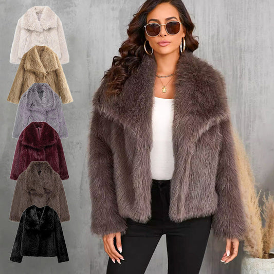 💥Women's Fluffy Short Coat