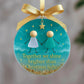 ⏳Friendship Sea Glass Christmas Ornament🌊✨Shaped by Nature & Crafted by Hand💝